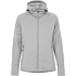 Cobalt Polartec® power stretch® hoodie, dam