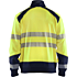 High vis sweatshirt with full zip