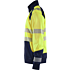 High vis sweatshirt with full zip