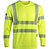42481Y Yellow safety t-shirt, long sleeve