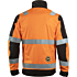 6134 Safety jacket white-orange