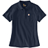 W relaxed fit midweight short-sleeve pocket polo