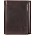Oil tan leather trifold wallet
