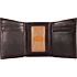 Oil tan leather trifold wallet