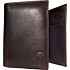 Oil tan leather trifold wallet