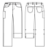 Jeans, klassisk pasform, 72 CM - 190 G/M², Super Cool
