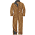 Loose fit washed duck insulated coverall