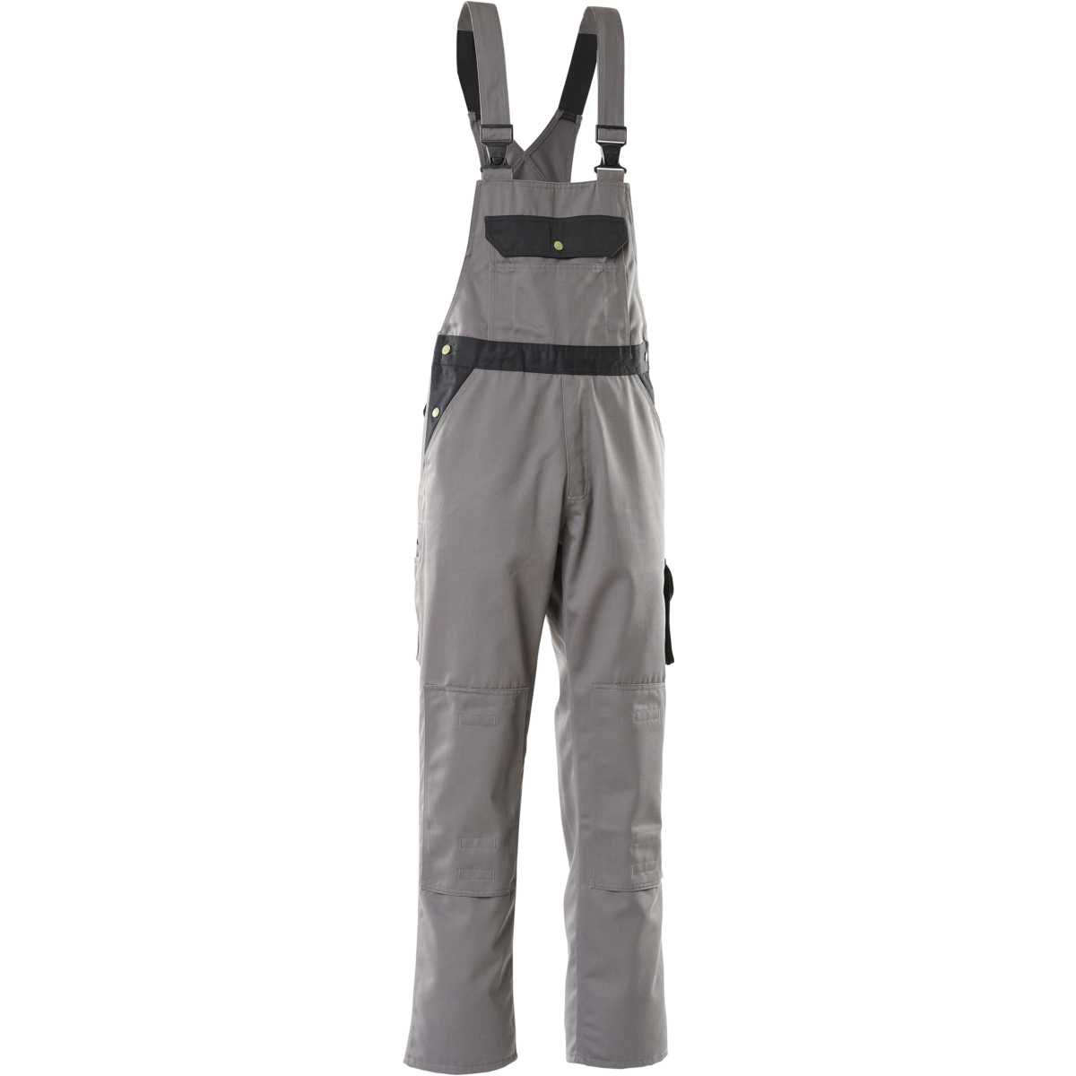 Hängselbyxor med knäfickor