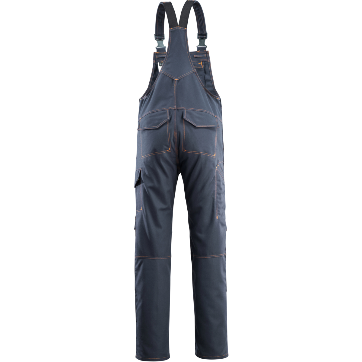 Hängselbyxor med knäfickor