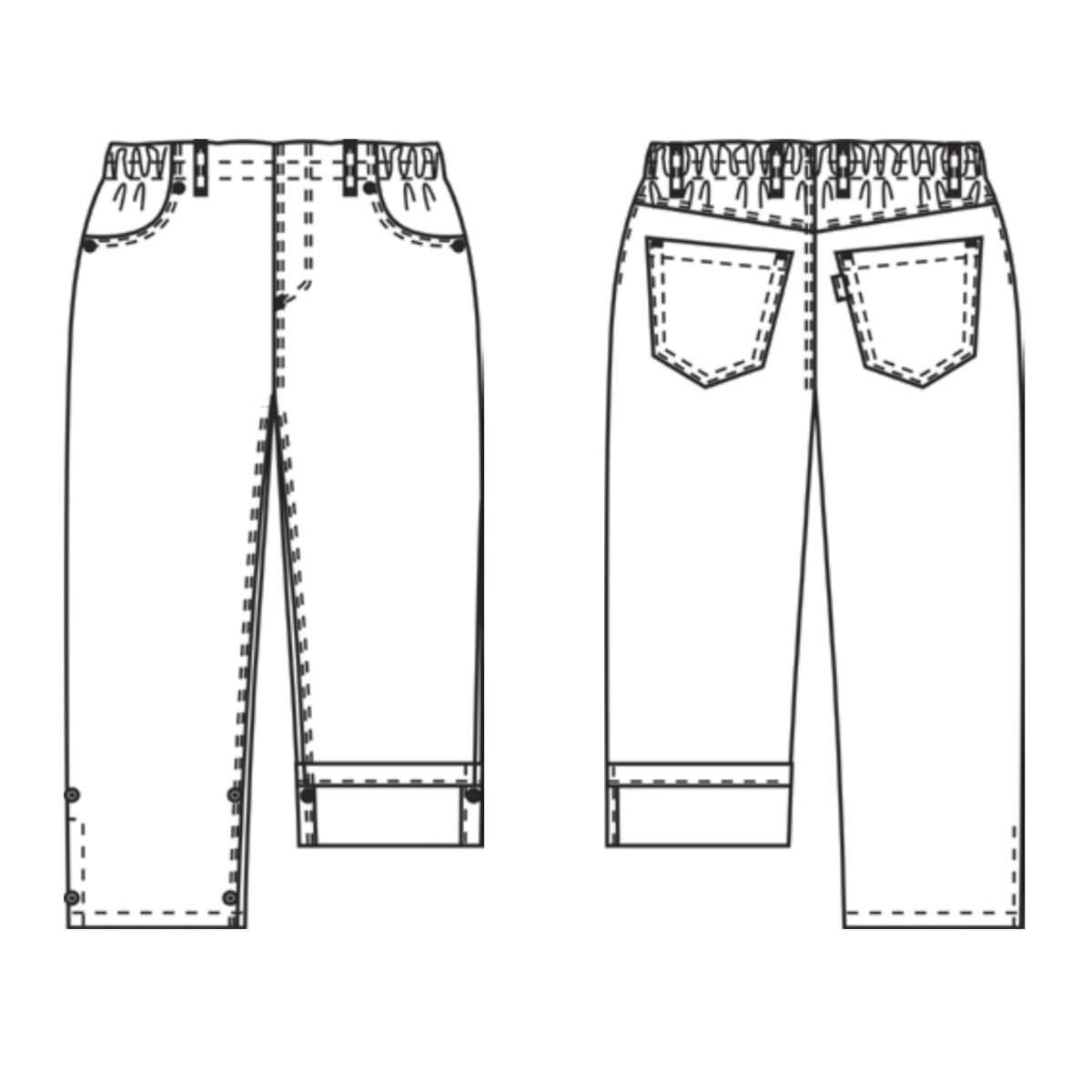 Unisex-jeans, Pull-on, Harmony