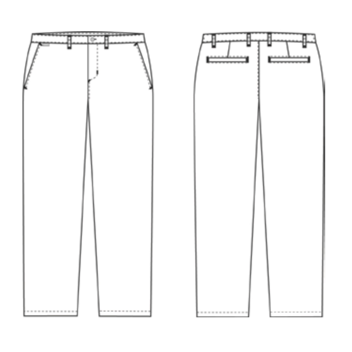 Byxor m/smala ben, Garcon