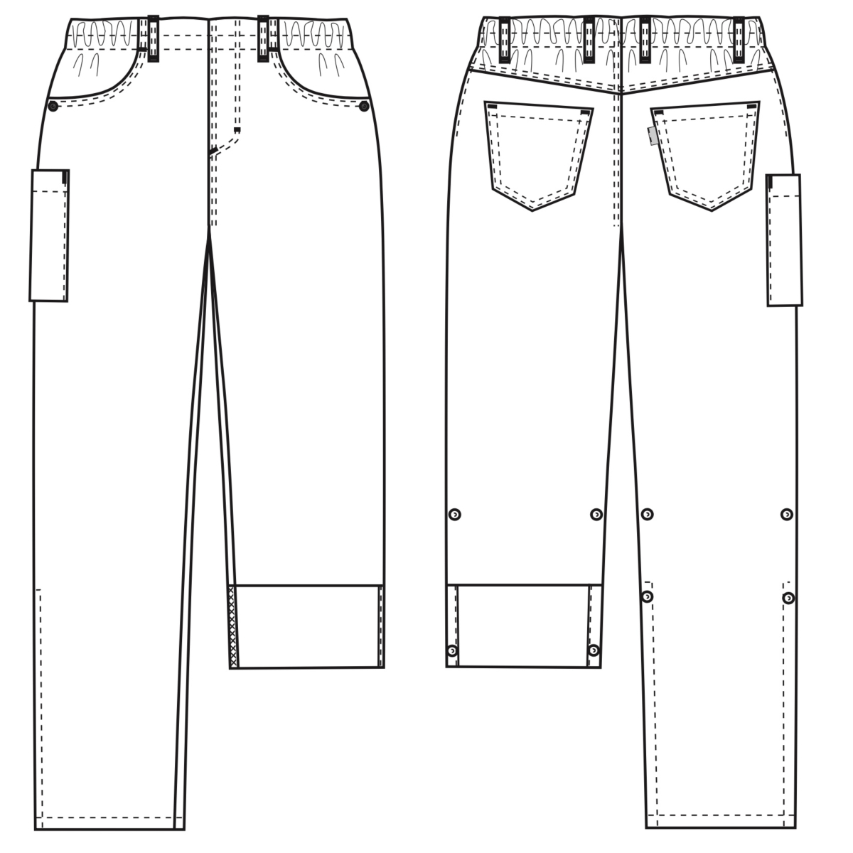 Jeans, PULL-ON, 82 CM - 245 G/M², Super Cool