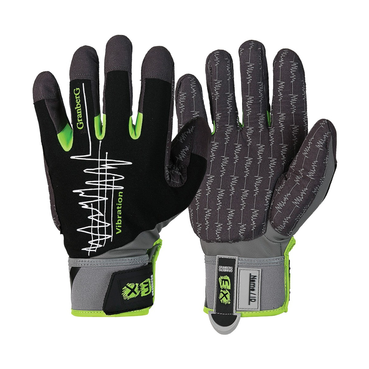 EX® vibrationsdämpande arbetshandskar 6 par