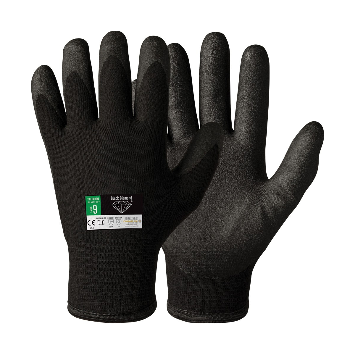  Montagehandskar Black Diamond varmfodrade 12 par