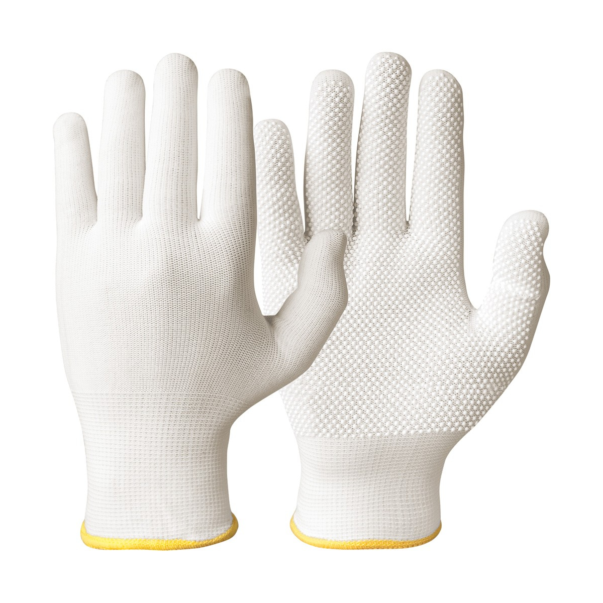 Bomullshandskar med Lycra® 12 par