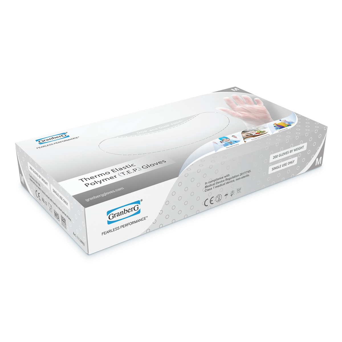 Engångshandskar 200 box / 10 Pak