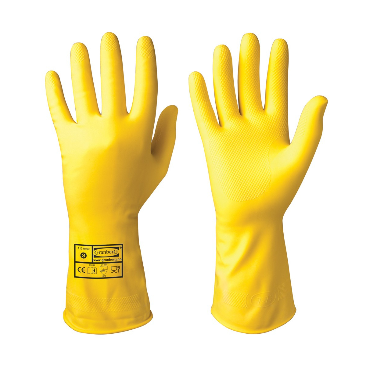 Gummihandskar 12 par