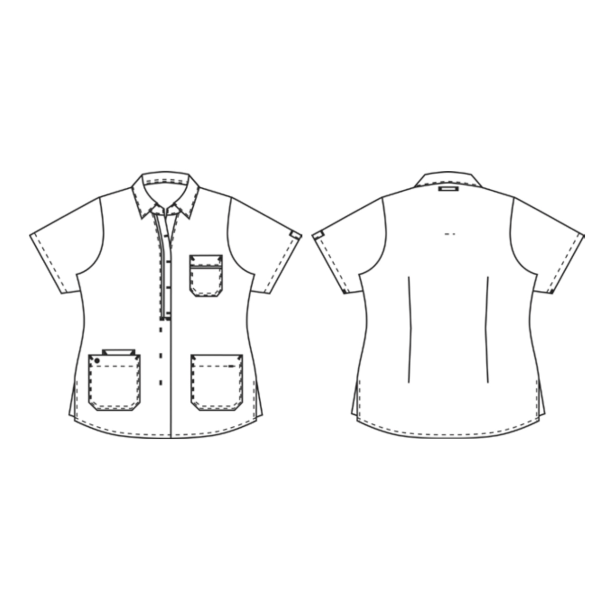 Damtunika/skjorta, Tennis