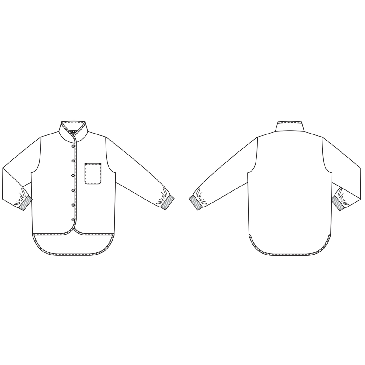 Cardigang med zip-stängning, ¾ ärmlängd, Move