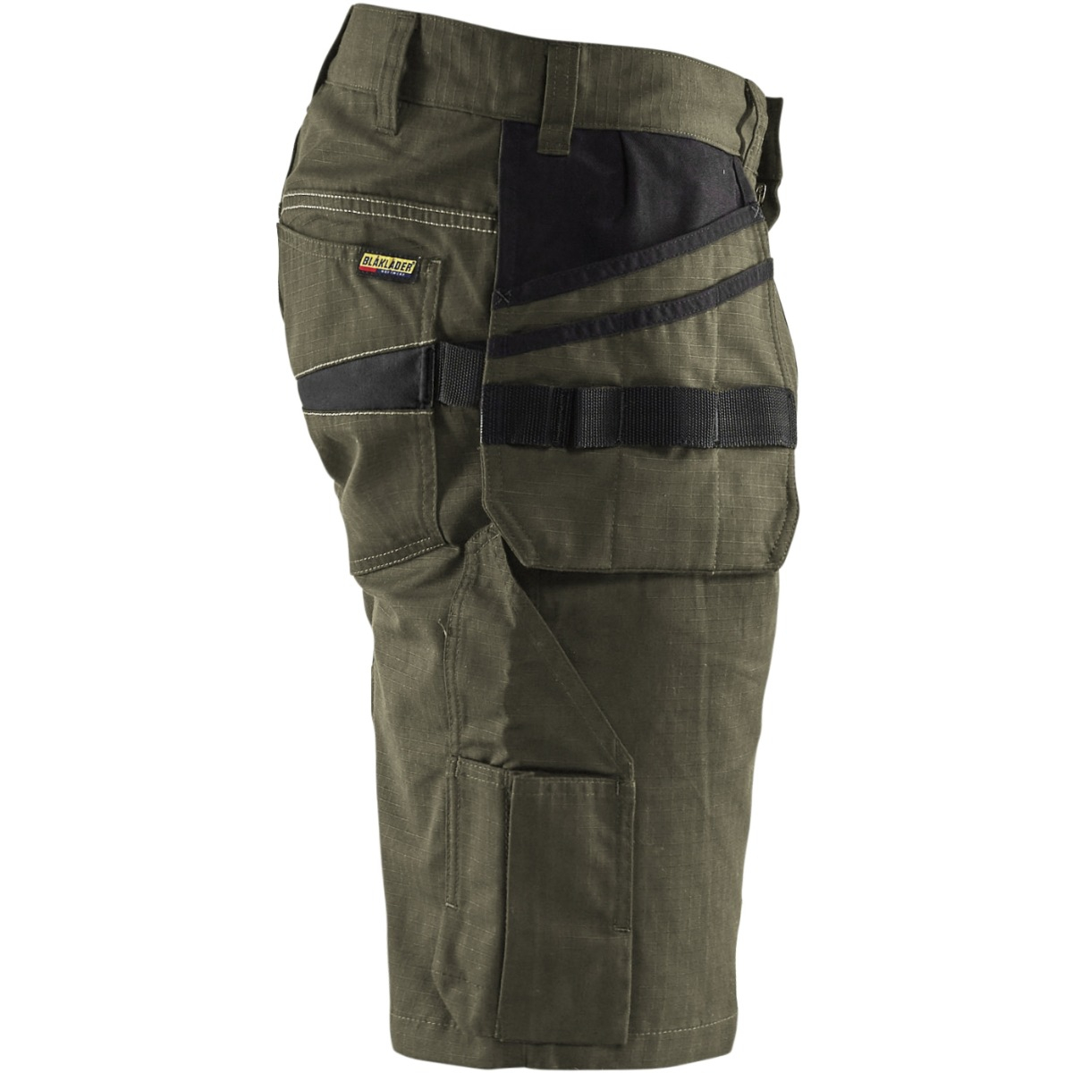 Serviceshorts med spikfickor