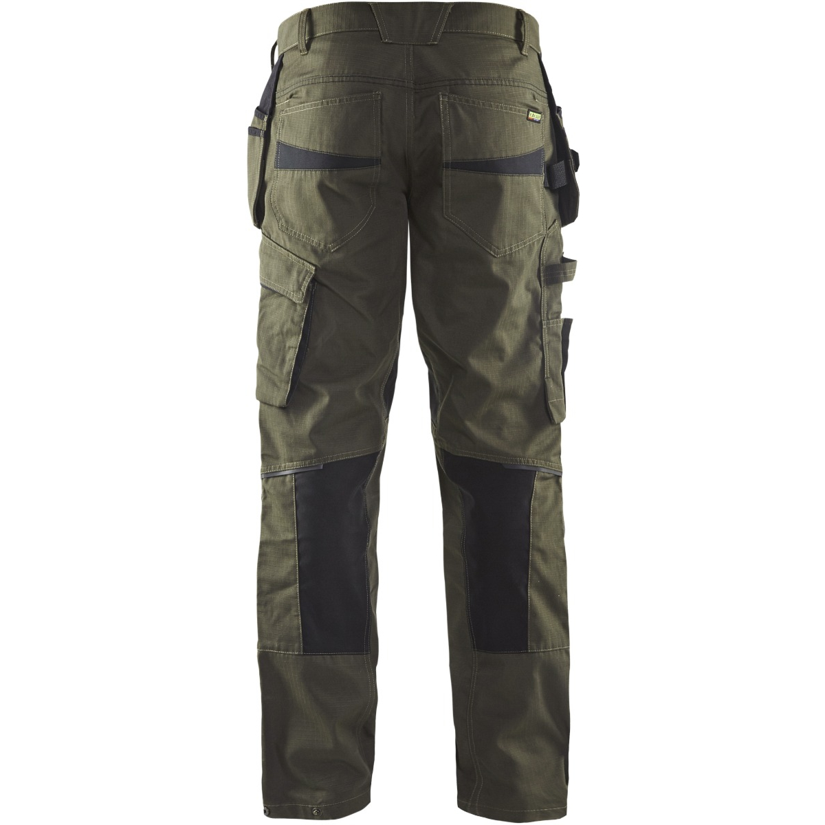 Servicebyxa med stretch och spikfickor