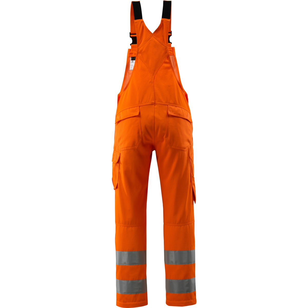 Hängselbyxor med knäfickor