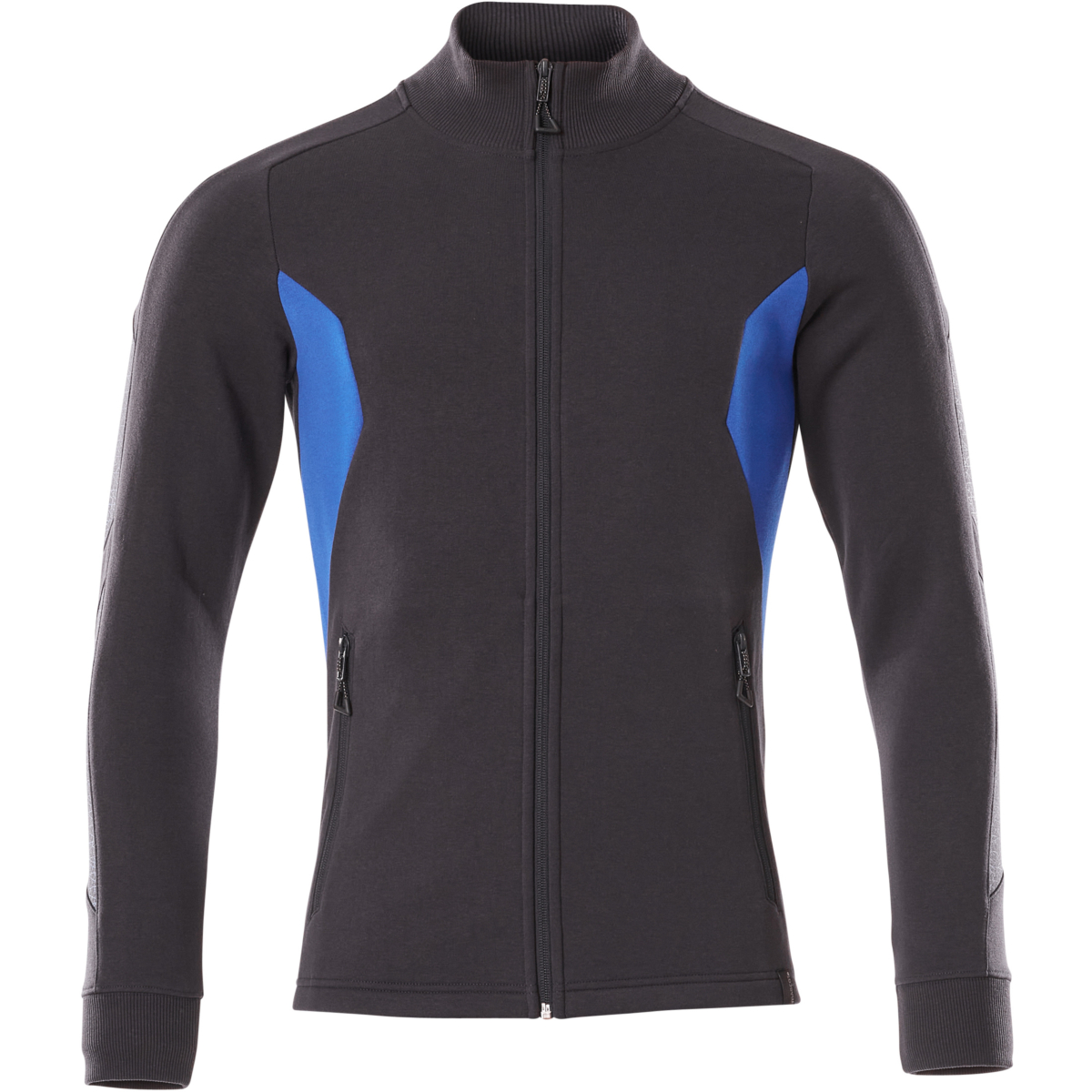 Sweatshirt med blixtlås