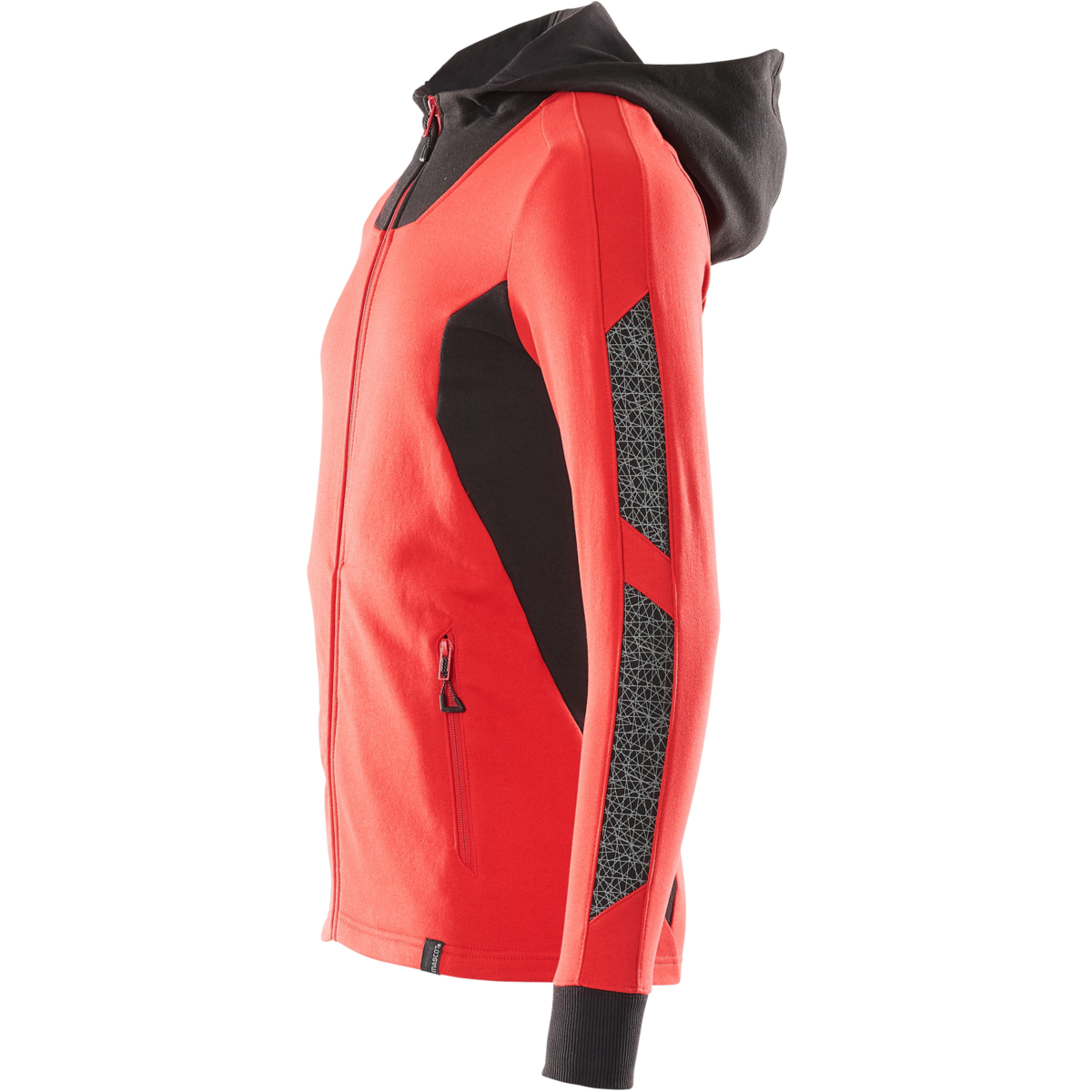 Huvtröja med blixtlås