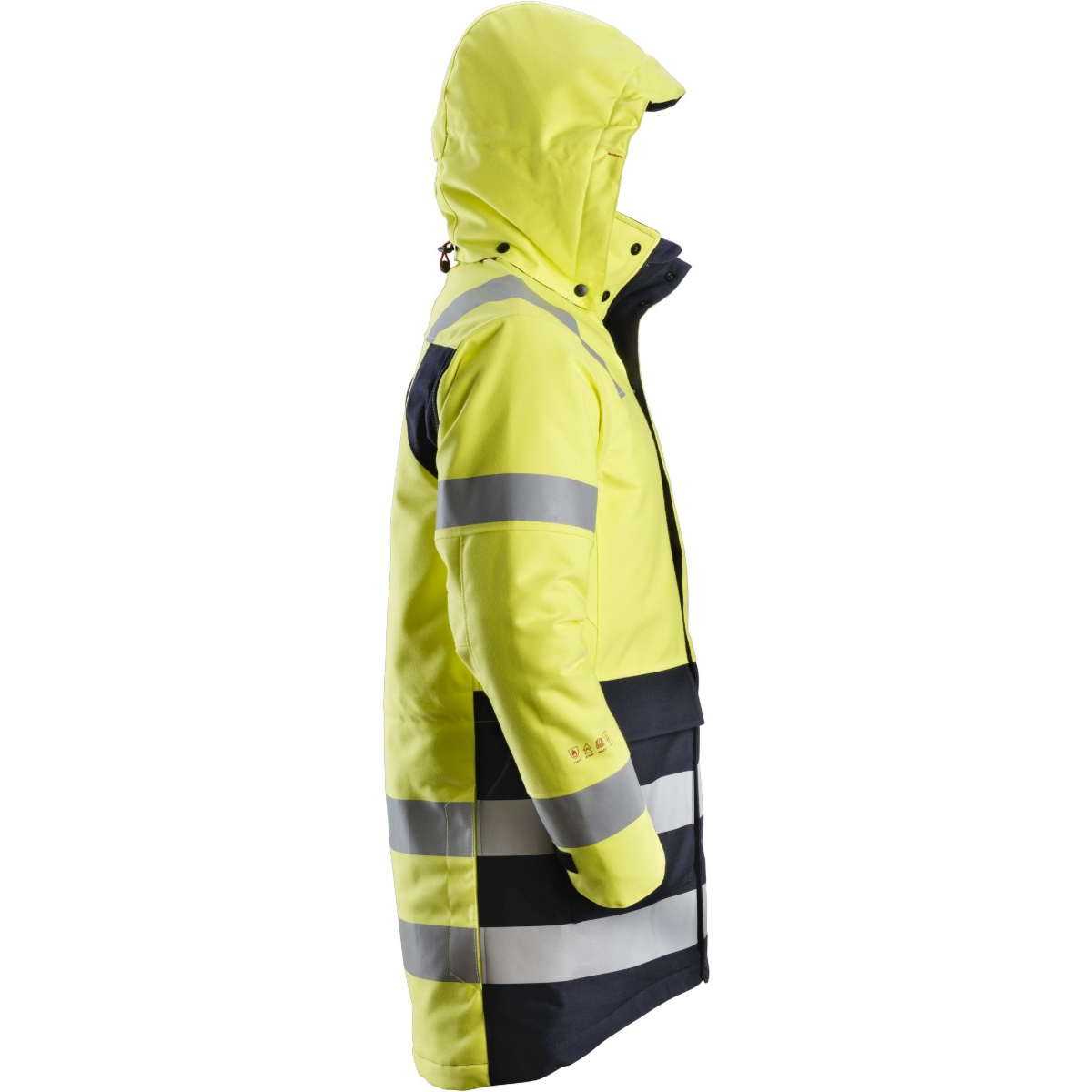 Fodrad varselparkas, kl 3