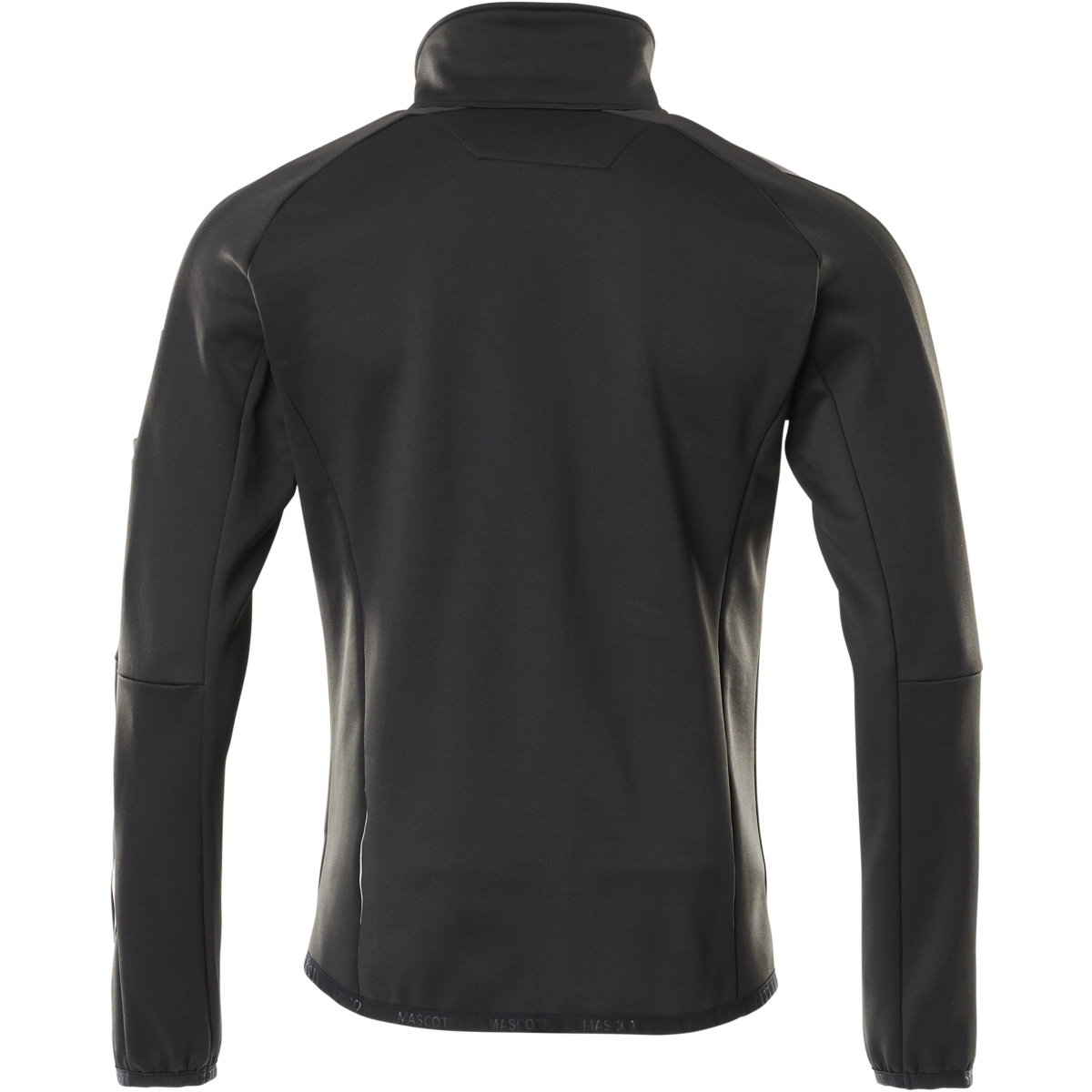 Fleecetröja med blixtlås