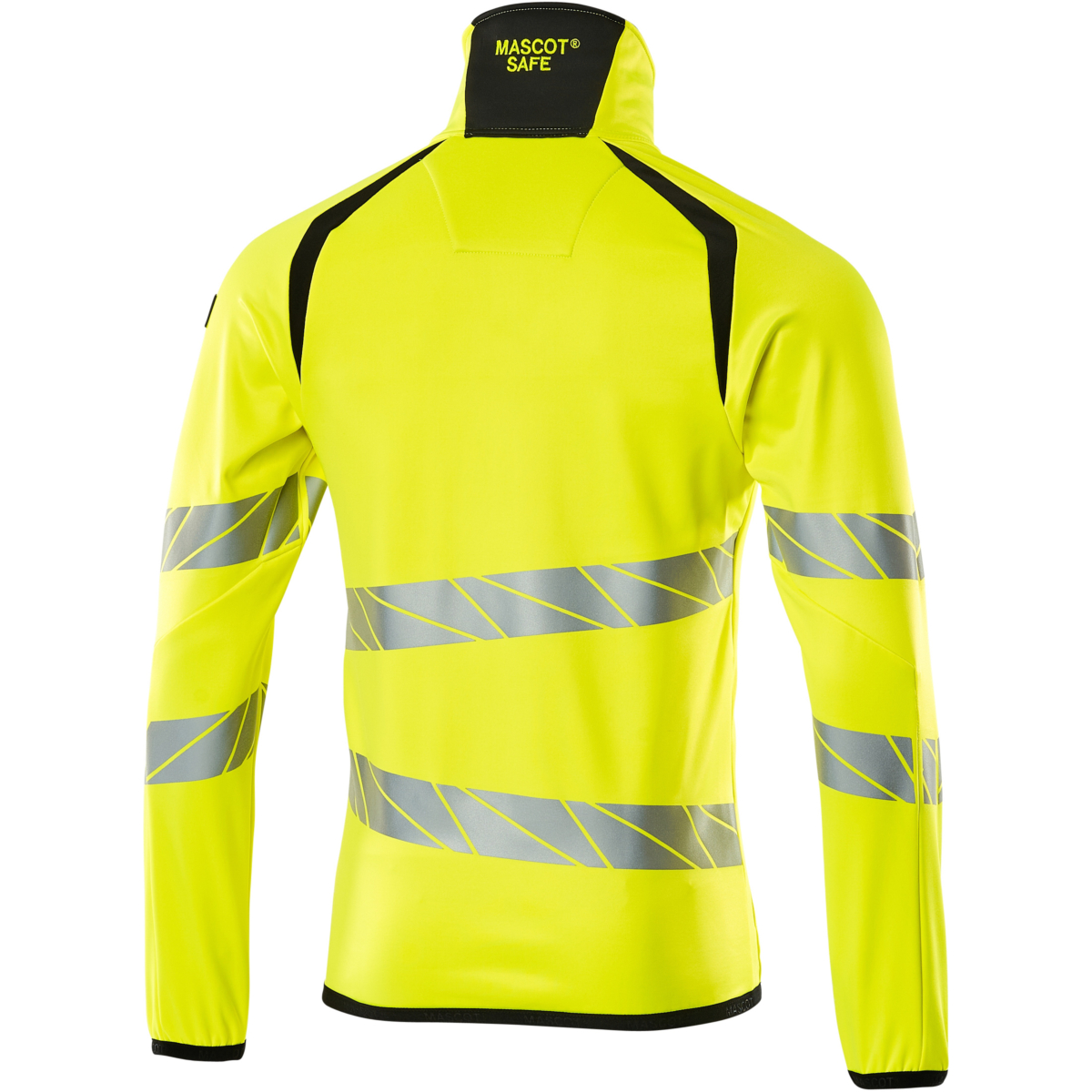 Fleecetröja med blixtlås