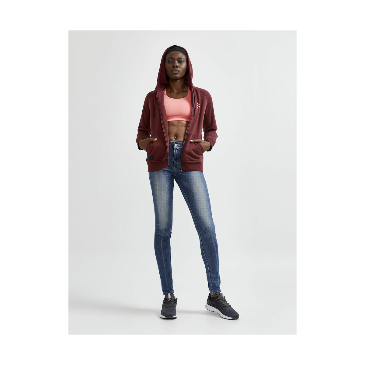 CORE Craft zip hood W