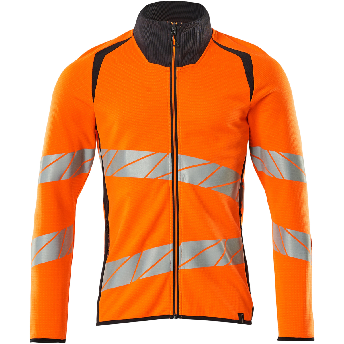 Sweatshirt med blixtlås