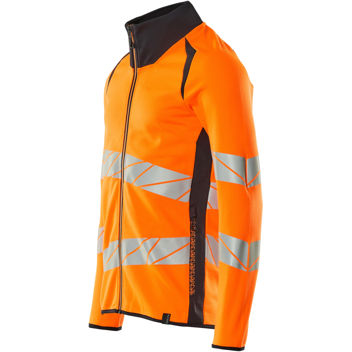 Sweatshirt med blixtlås