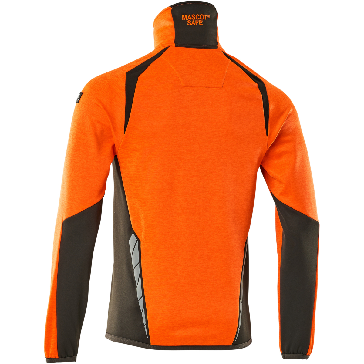 Fleecetröja med blixtlås