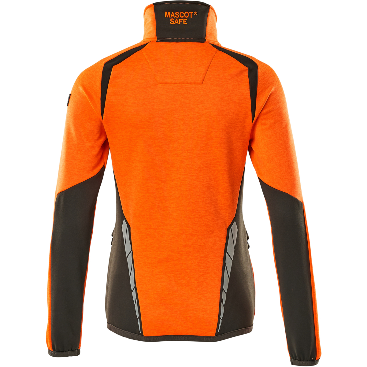 Fleecetröja med blixtlås