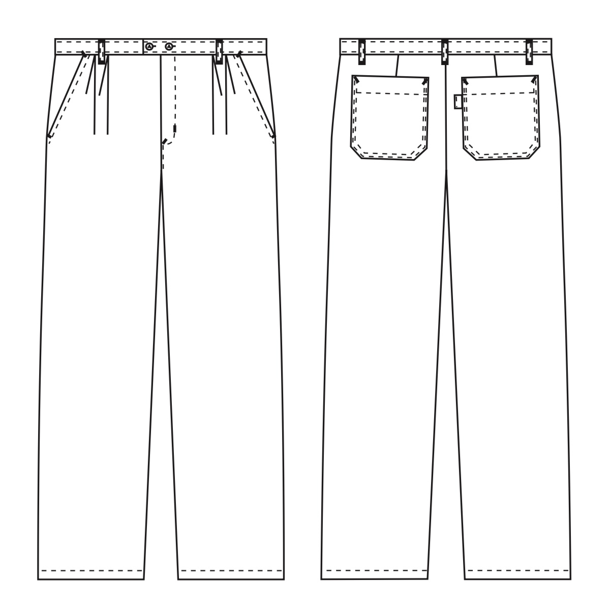 Unisex-kockbyxor, Fandango