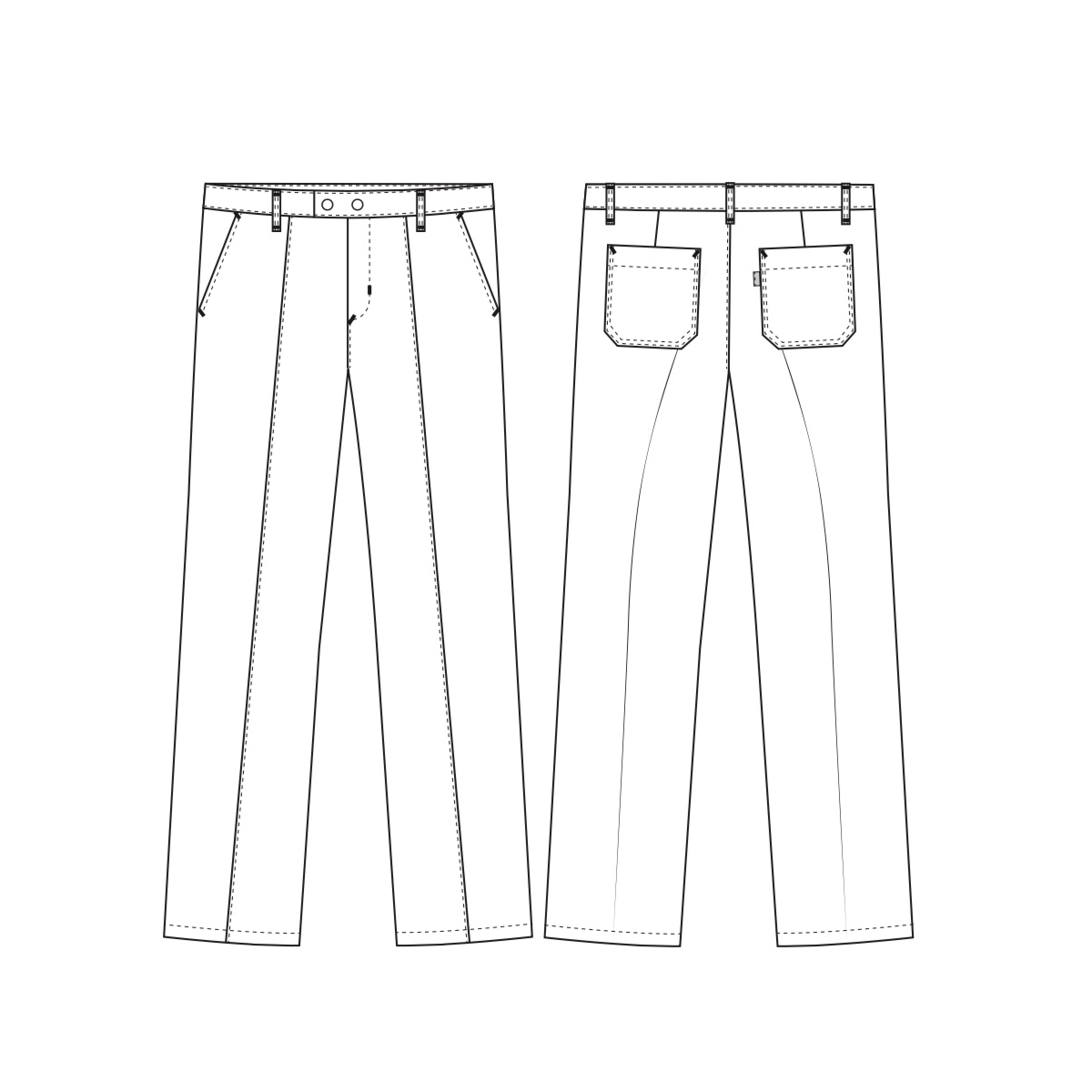 Byxor, Club Classic, Herr