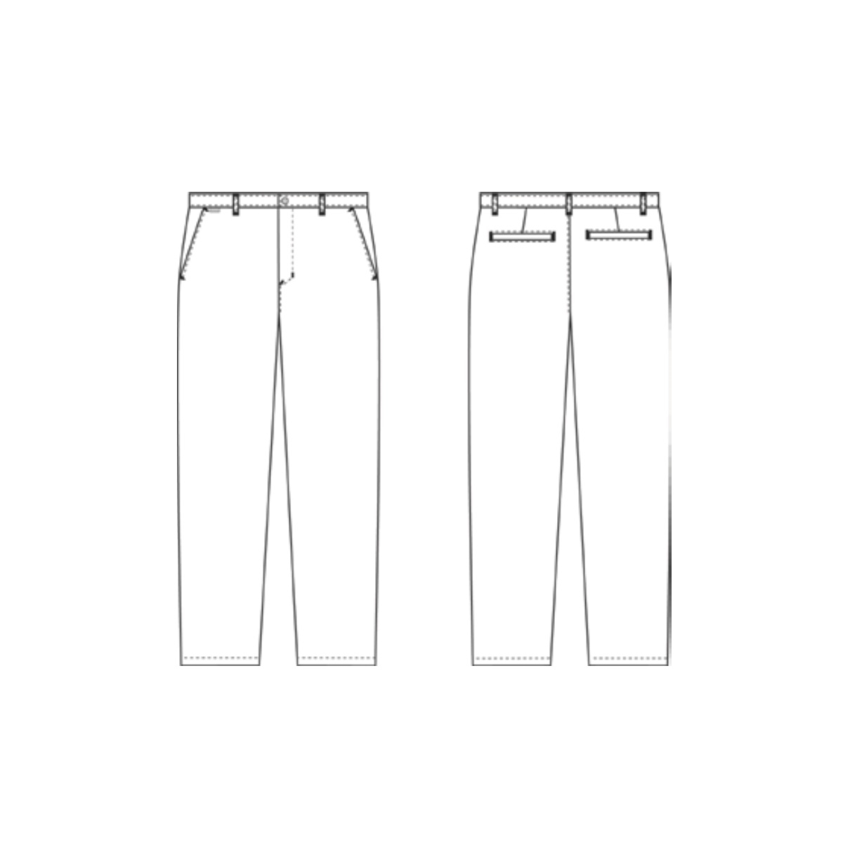 Eleganta Serveringsbyxor, Garcon