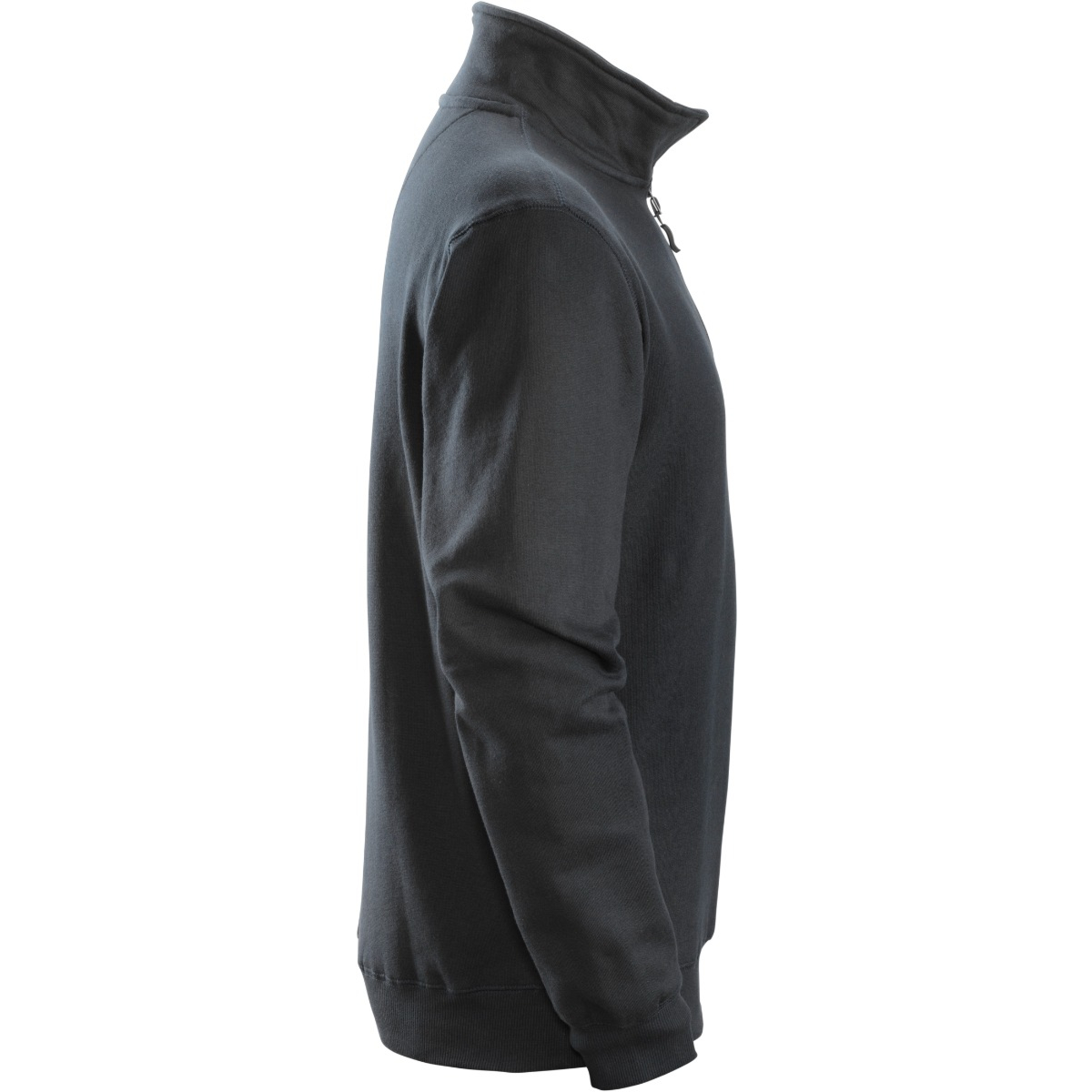 Sweatshirt med halvlång dragkedja