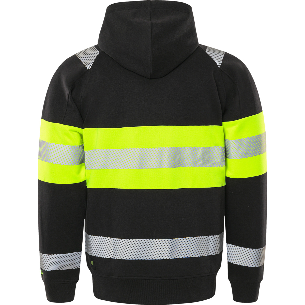Varsel sweatshirt-jacka stretch med huva 7532 GKC, klass 1