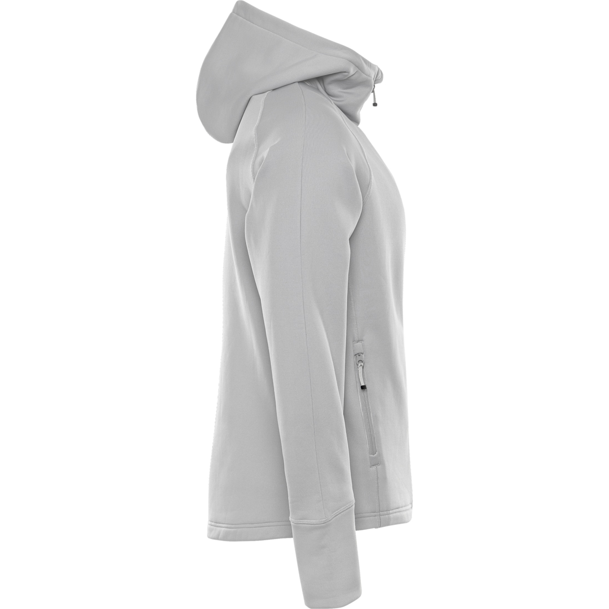 Cobalt Polartec® power stretch® hoodie, dam