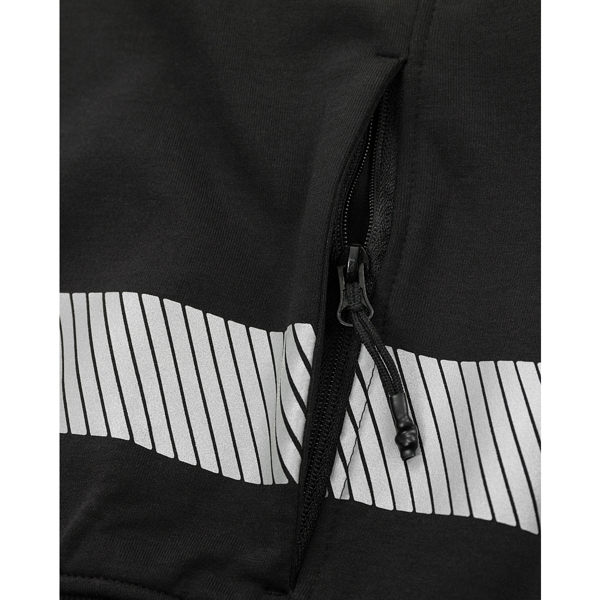 Varsel sweatshirt-jacka stretch 7531 GKC, klass 1