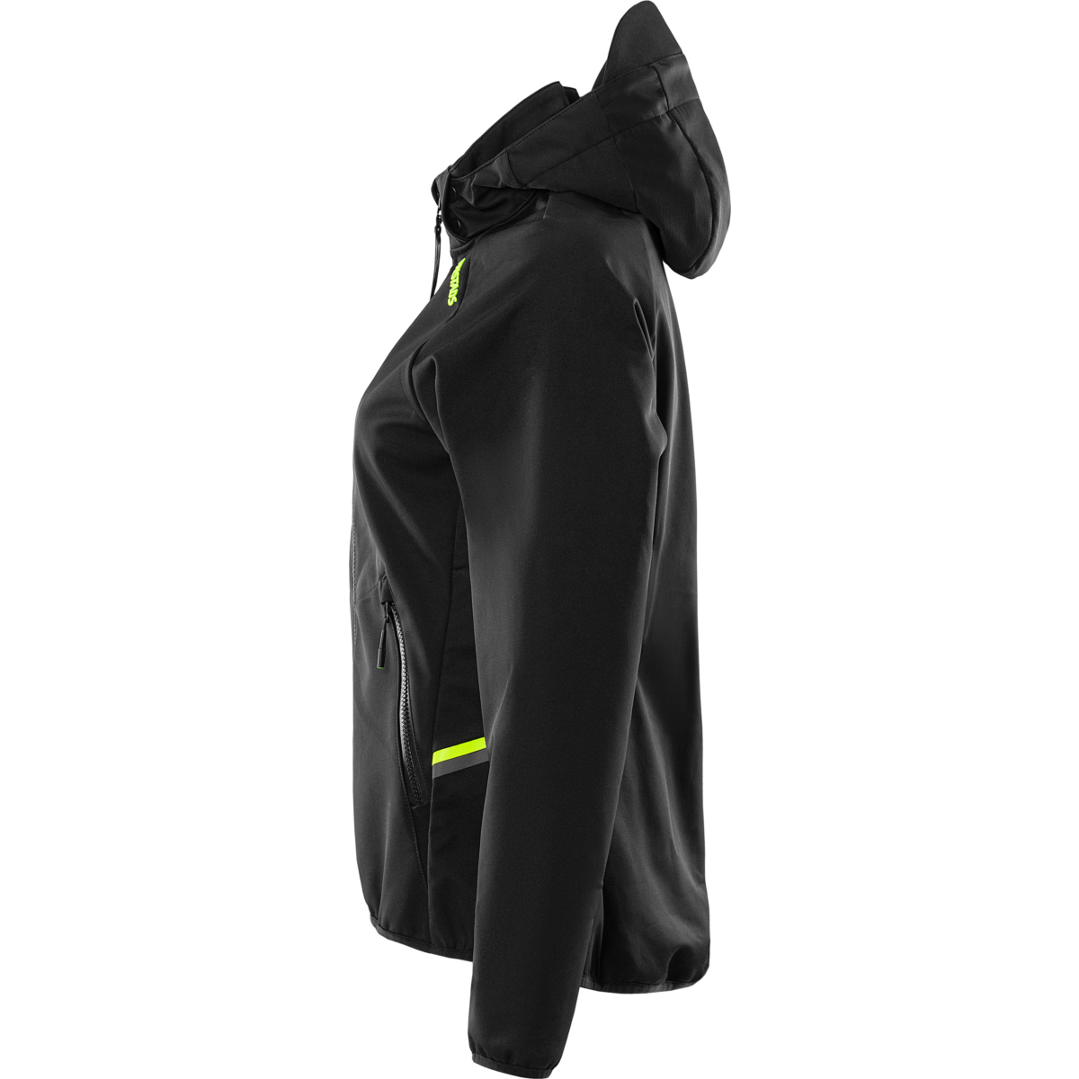 Funktionell softshell-jacka med huva 4872 GBF, dam
