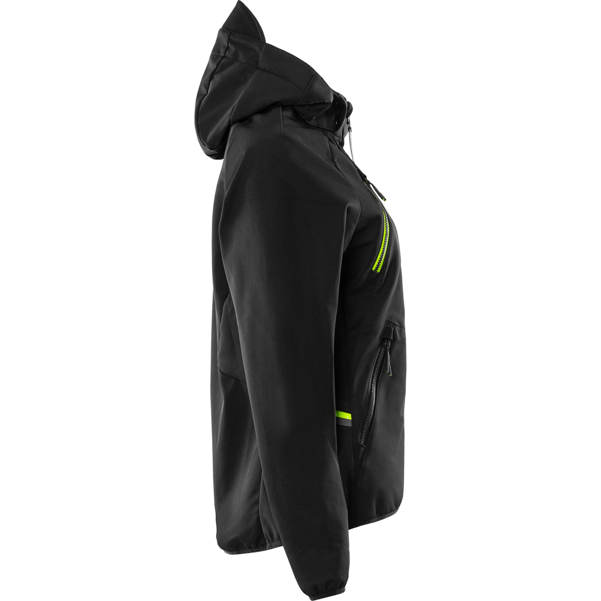 Funktionell softshell-jacka med huva 4872 GBF, dam
