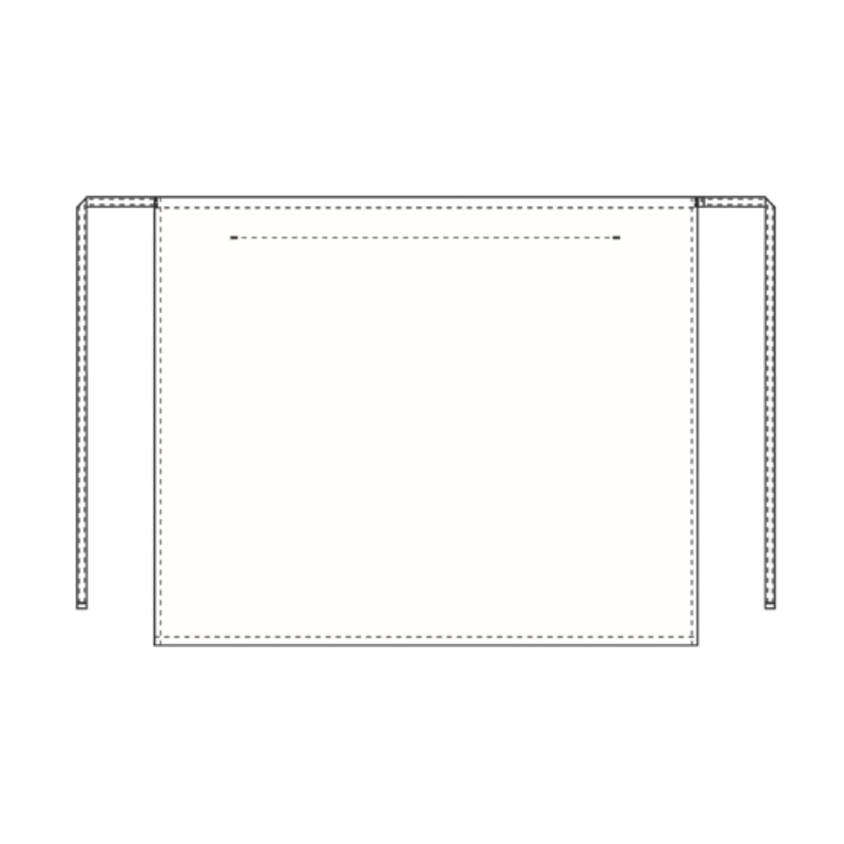 Midjeförkläde, Service