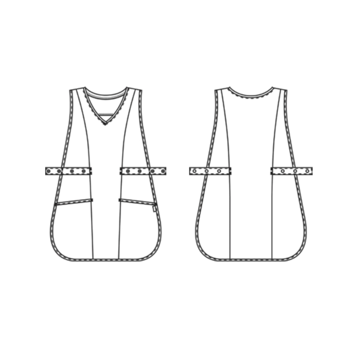  Dubbelförkläde, Dolly