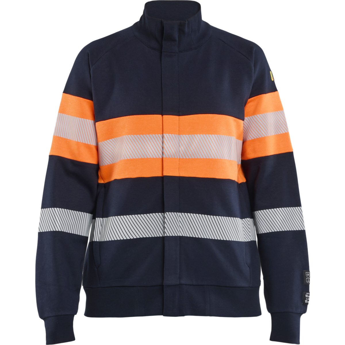 3472 Sweatshirt Multinorm Inherent Full Zip Dam