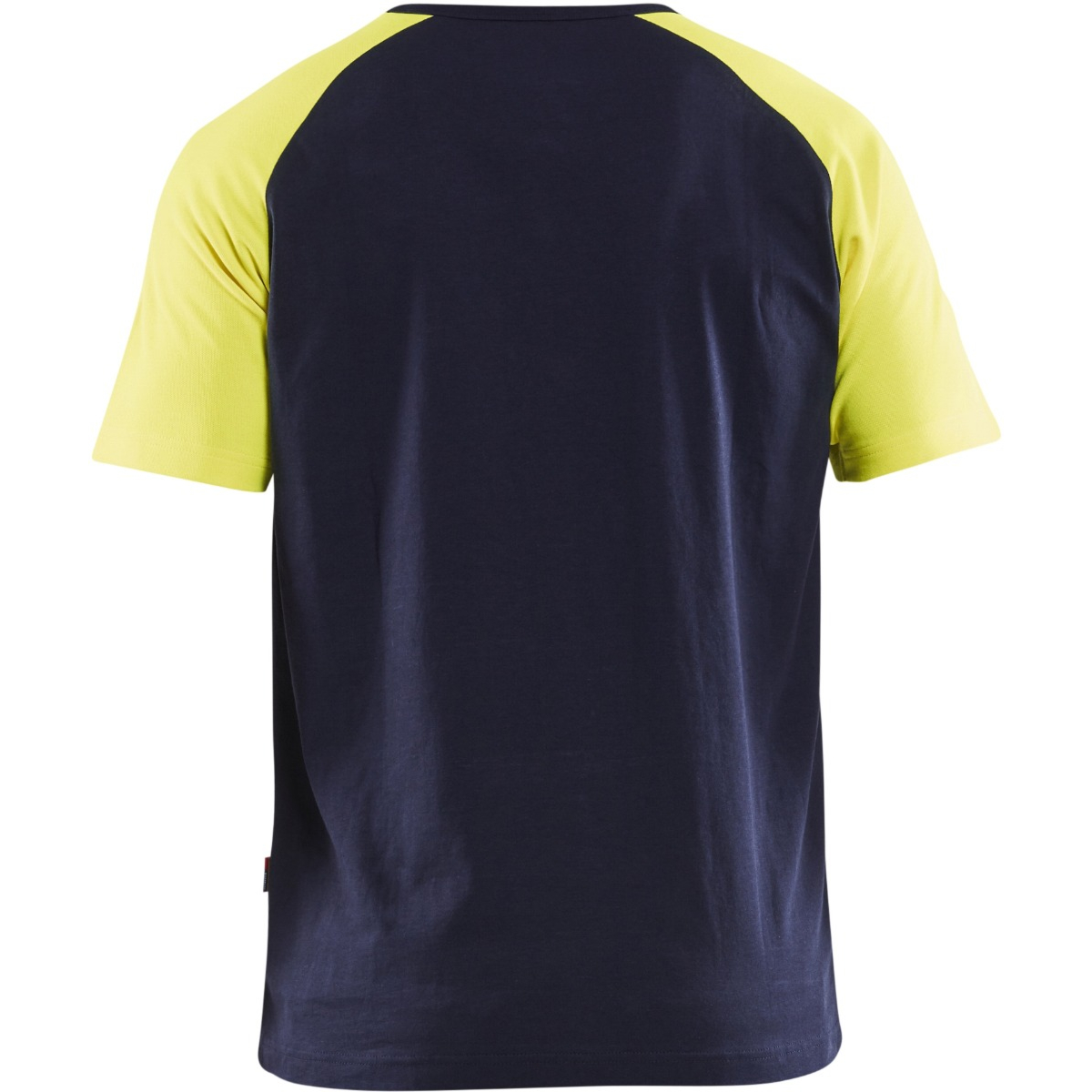 T-shirt med varseldetaljer