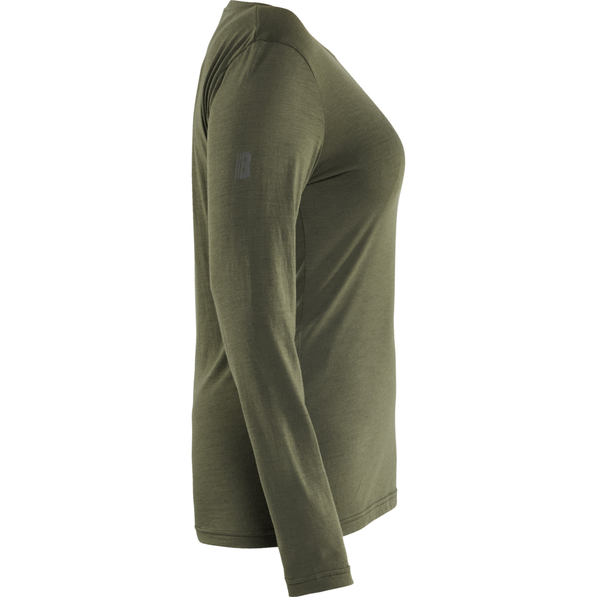 3539 Långärmad t-shirt i merinoull Dam